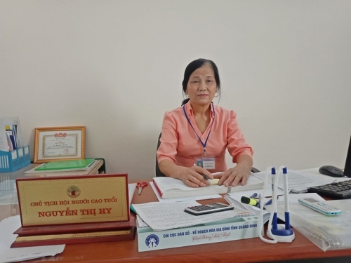 Luôn tâm huyết với các phong trào