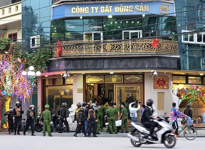 Trụ sở C&ocirc;ng ty TNHH Đường Dương - nơi xảy ra vụ việc