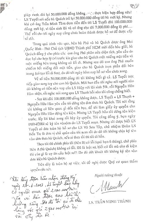 Trở lại vụ “Luật sư kiện luật sư bắt cá hai tay”: Những việc làm bất minh của các cơ quan chức năng