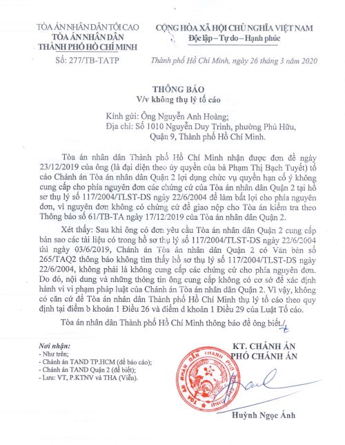 Trở lại vụ “Luật sư kiện luật sư bắt cá hai tay”: Những việc làm bất minh của các cơ quan chức năng