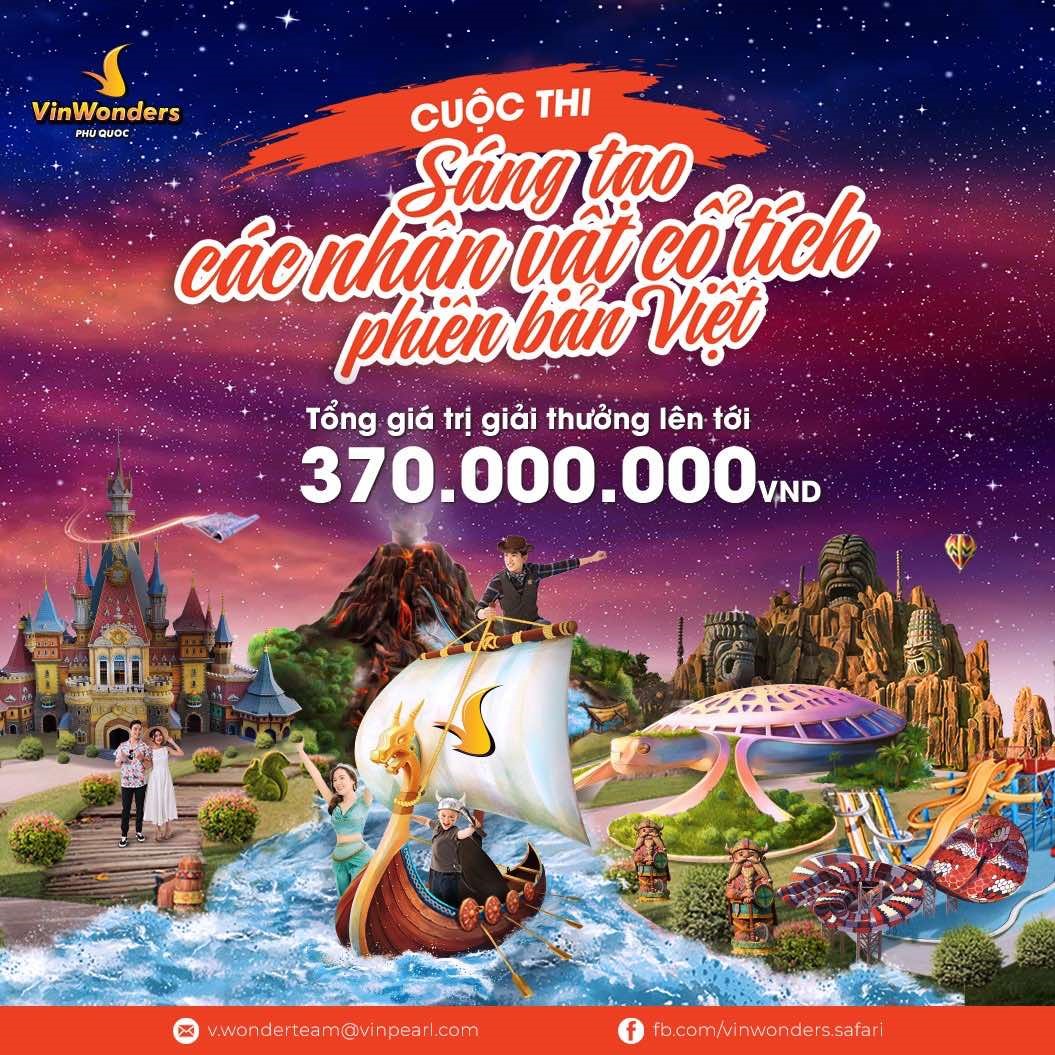 Cuộc thi &ldquo;S&aacute;ng tạo c&aacute;c nh&acirc;n vật cổ t&iacute;ch phi&ecirc;n bản Việt&rdquo; mong muốn mang đến nguồn cảm hứng kiến tạo dấu ấn Việt Nam trong kho t&agrave;ng cổ t&iacute;ch thế giới