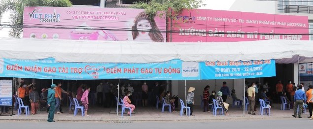  Phường Mỹ Phú, TP Cao Lãnh, tỉnh Đồng Tháp: Mở ATM Gạo cho đồng bào có hoàn cảnh khó khăn