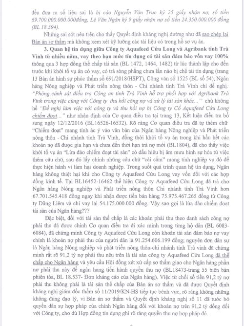 Kỳ án ở Trà Vinh: Phó trưởng Ban Dân nguyện của Quốc hội kiến nghị Chánh án TAND Tối cao   