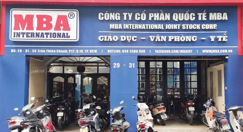 Văn ph&ograve;ng C&ocirc;ng ty CP Quốc tế MBA tại TP Hồ Ch&iacute; Minh