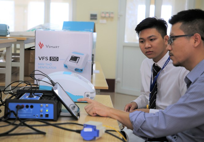 Tổng cục TCĐLCL hỗ trợ đo lường thử nghiệm thành công máy thở do Vingroup sản xuất