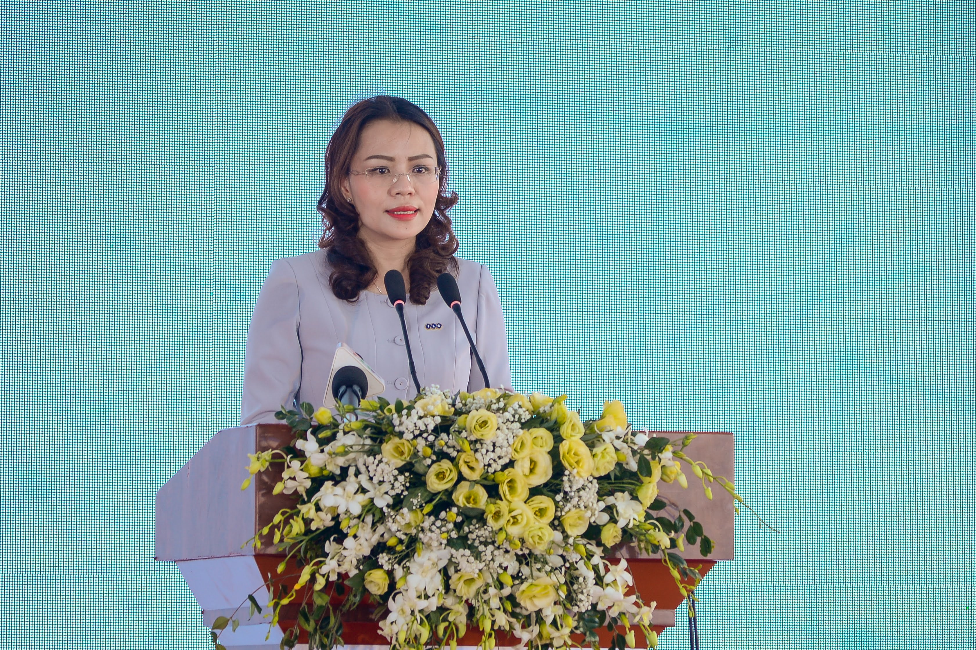 B&agrave; Hương Trần Kiều Dung, Ph&oacute; Chủ tịch HĐQT Tập đo&agrave;n FLC ph&aacute;t biểu