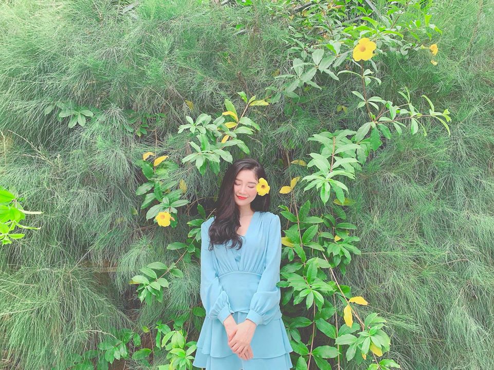 Ảnh 7: Đan xen giữa m&agrave;u xanh của c&acirc;y l&aacute;, sắc v&agrave;ng tươi vui của hoa leo ho&agrave;ng thảo sẽ l&agrave; điểm nhấn đặc biệt cho khu&ocirc;n h&igrave;nh th&ecirc;m lung linh. (Ảnh: Thảo Ph&ugrave;ng)