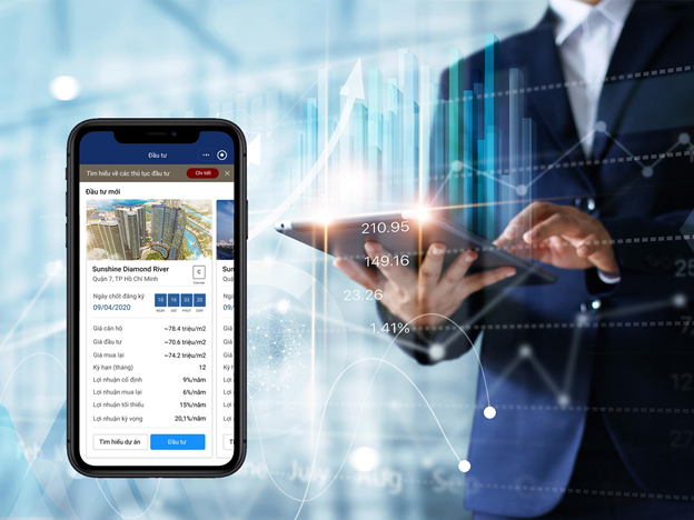 Với nhiều đột ph&aacute;, kh&aacute;c biệt, t&iacute;nh năng đầu tư tr&ecirc;n Sunshine App thu h&uacute;t sự quan t&acirc;m v&agrave; tham gia của đ&ocirc;ng đảo kh&aacute;ch h&agrave;ng v&agrave; nh&agrave; đầu tư.