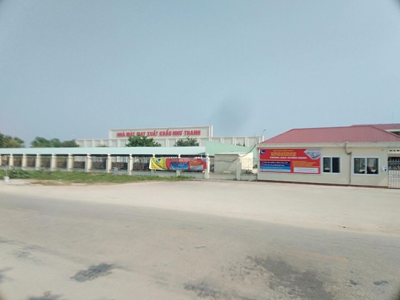 Khu đất Nh&agrave; m&aacute;y may c&ocirc;ng nghiệp xuất khẩu Như Thanh