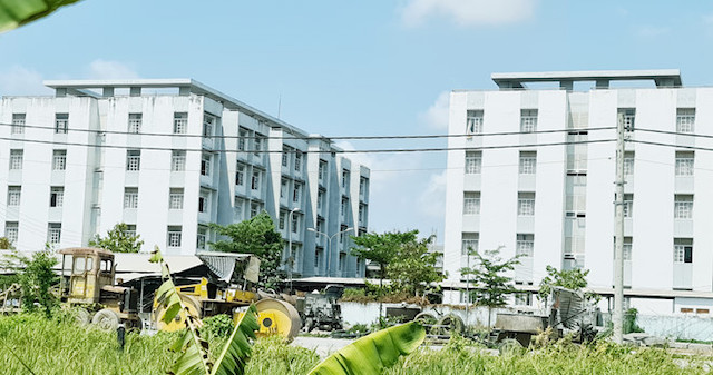 Khu KTX sinh vi&ecirc;n nơi c&aacute;ch li tập trung ph&ograve;ng chống dịch COVID-19 của tỉnh Bạc Li&ecirc;u