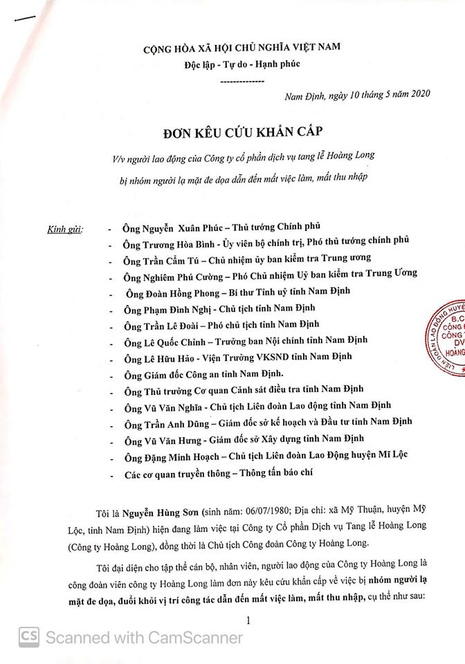 Sự thật bất ngờ việc công nhân Đài hóa thân Nam Định đình công