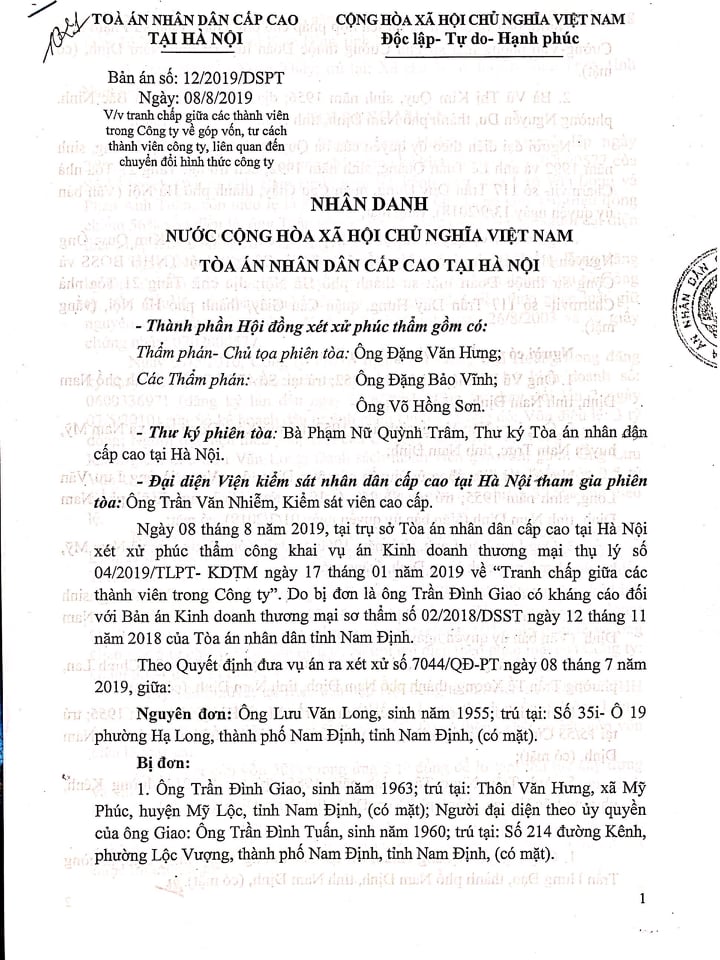 Viết tiếp vụ công nhân đình công tại đài hóa thân ở Nam Định: Phải ký hợp đồng với Tổng Giám đốc mà họ không biết là ai?