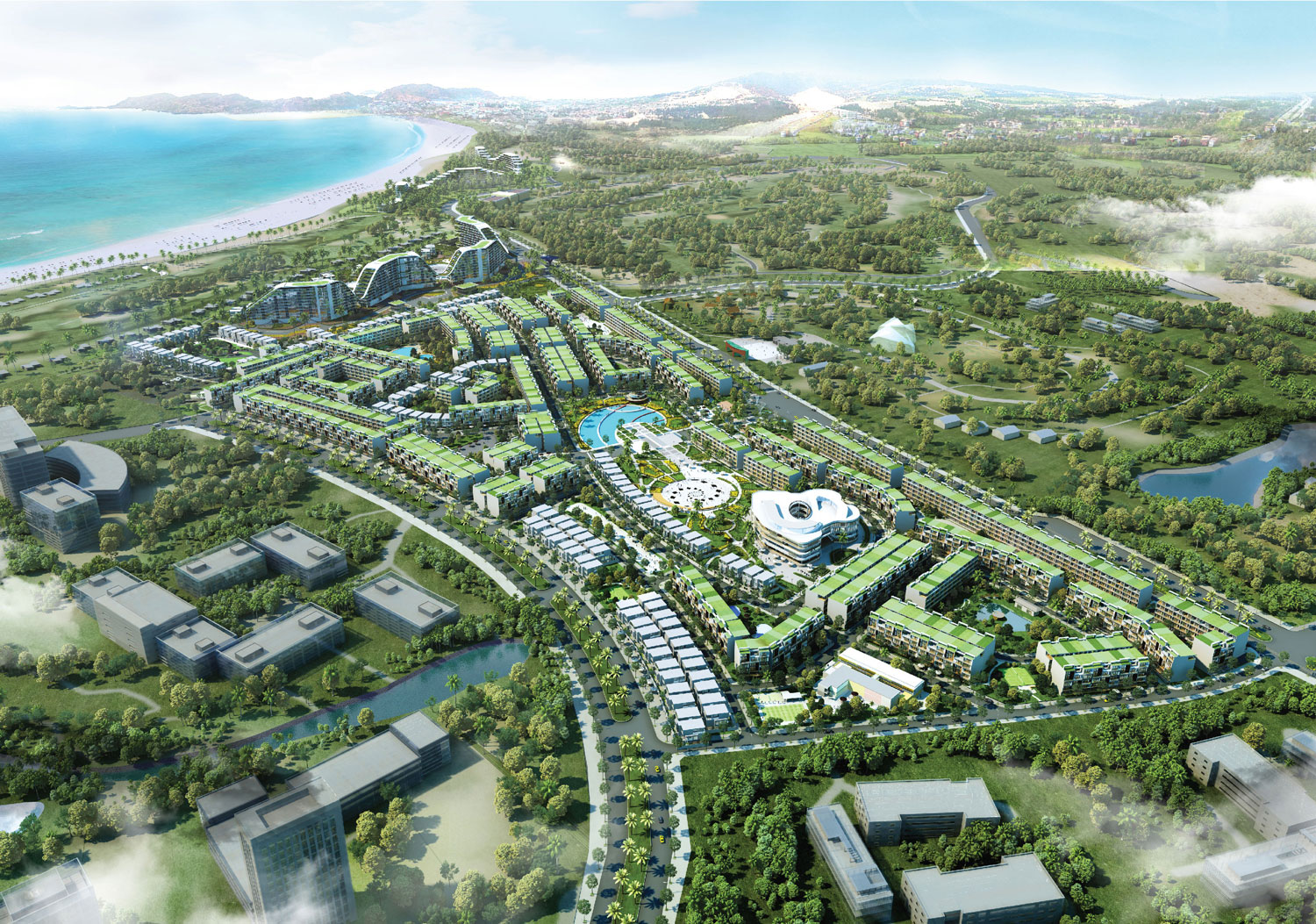 FLC Lux City Quy Nhơn sở hữu vị tr&iacute; đắc địa khi nằm gần kề quần thể FLC Quy Nhơn