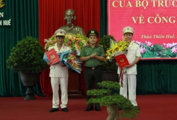 Điều động, bổ nhiệm 2 Phó Giám đốc công an Thừa Thiên - Huế
