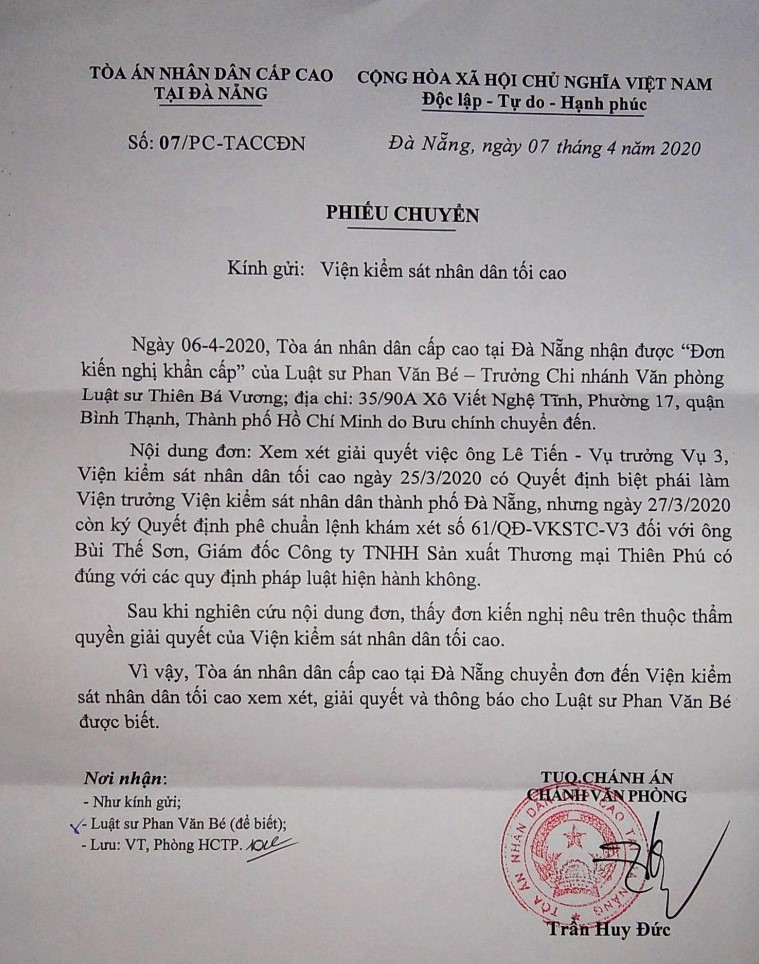 Về vụ án ông Bùi Thế Sơn “Lừa đảo chiếm đoạt tài sản” 29,8 tỷ đồng ở tỉnh Bình Dương: Có nhiều dấu hiệu làm trái!   