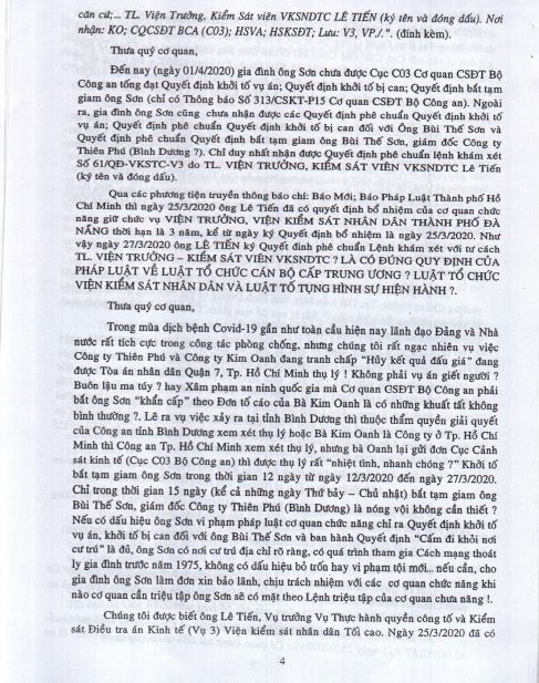 Về vụ án ông Bùi Thế Sơn “Lừa đảo chiếm đoạt tài sản” 29,8 tỷ đồng ở tỉnh Bình Dương: Có nhiều dấu hiệu làm trái!   