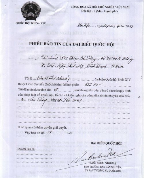 Về vụ án ông Bùi Thế Sơn “Lừa đảo chiếm đoạt tài sản” 29,8 tỷ đồng ở tỉnh Bình Dương: Có nhiều dấu hiệu làm trái!   