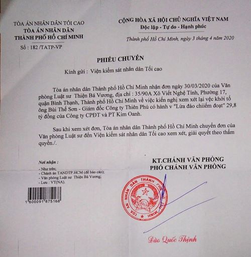 Về vụ án ông Bùi Thế Sơn “Lừa đảo chiếm đoạt tài sản” 29,8 tỷ đồng ở tỉnh Bình Dương: Có nhiều dấu hiệu làm trái!   