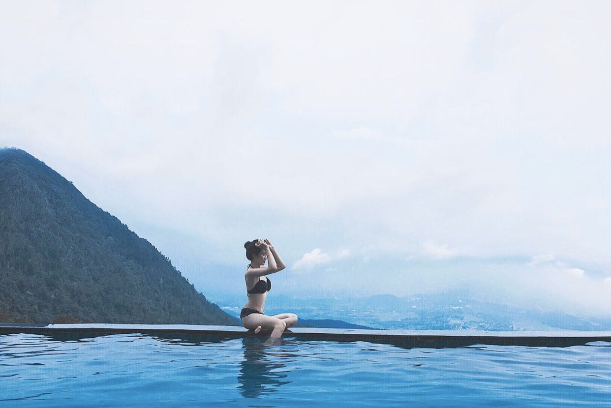 View &ldquo;cực phẩm&rdquo; của bể bơi khu nghỉ dưỡng Belvedere Resort (insta: ngocmeow_)