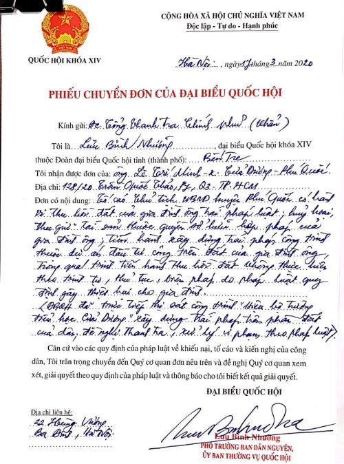 Viết tiếp bài “Mong chờ Chủ tịch UBND tỉnh Kiên Giang giải quyết đơn đúng luật”:  Sao chưa thực hiện chỉ đạo của Bí thư Tỉnh ủy?