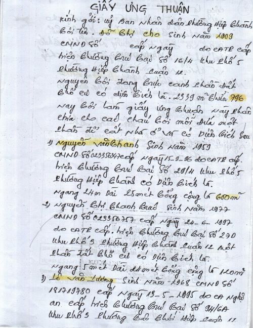 Tranh chấp đất có “Sổ đỏ” ở phường Hiệp Thành, quận 12, TP Hồ Chí Minh: Cần một quyết định của tòa án giải quyết theo thẩm quyền