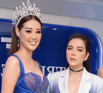 Hoa hậu Khánh Vân diện váy đuôi cá lộng lẫy dự sự kiện