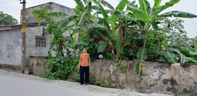 B&agrave; Trần Thị Mai được nhận 83 m2 đ&aacute;t tại thửa 63 tờ bản đ&ograve; 50 kh&ocirc;ng liền kề với hộ gia đ&igrave;nh b&agrave; V&acirc;y đx x&acirc;y nh&agrave; cạnh cột điện