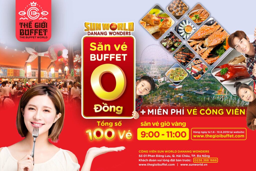 Từ 1/6-30/6/2019, trong khung giờ v&agrave;ng từ 16h-17h00, c&aacute;c ng&agrave;y thứ 2 đến thứ 5 h&agrave;ng tuần, học sinh sinh vi&ecirc;n đến Sun World Danang Wonders sẽ được miễn ph&iacute; ho&agrave;n to&agrave;n v&eacute; v&agrave;o cổng