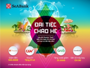 Nhận ngay ưu đãi hấp dẫn tại Traveloka, CGV, Shopee, Grab với thẻ quốc tế SeABank