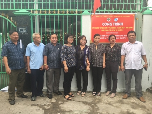 Hội NCT huyện Nhà Bè, TP Hồ Chí Minh:  Tích cực bảo vệ môi trường, xây dựng nông thôn mới