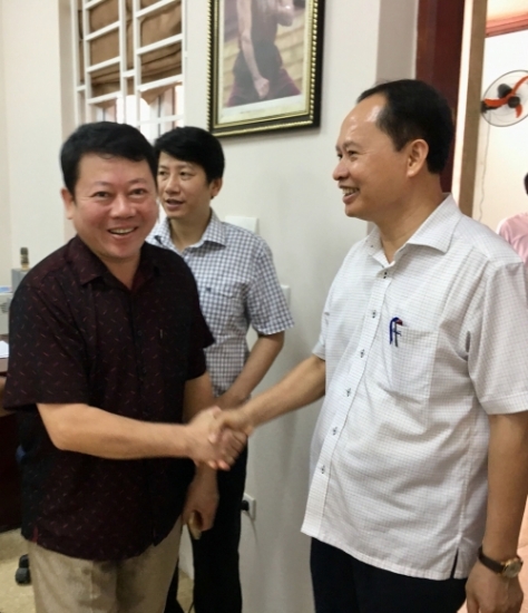 Thanh Hóa: Bí thư Tỉnh ủy thăm và chúc mừng Trung tâm báo chí Thanh Hóa