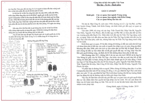 Dự án Đường tuần tra biên giới tỉnh Kiên Giang: Dấu hiệu “khuất tất” trong giải quyết bồi thường việc khai phá, cải tạo đất