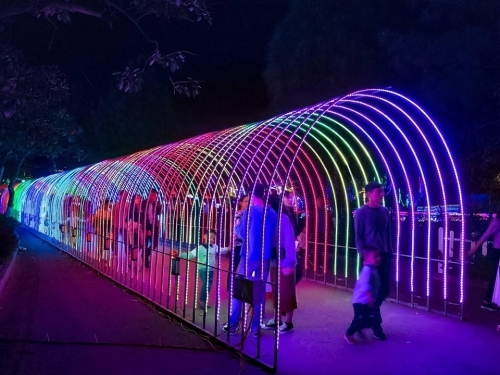 Lễ hội ánh sáng đầu tiên tại Quy Nhơn thu hút hàng vạn du khách