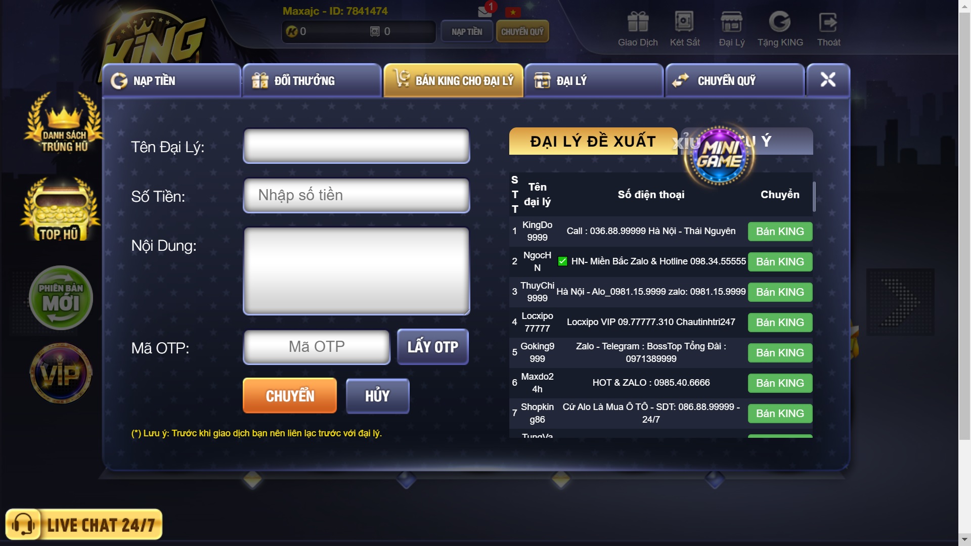 Loạn game “nổ hũ”, cờ bạc online