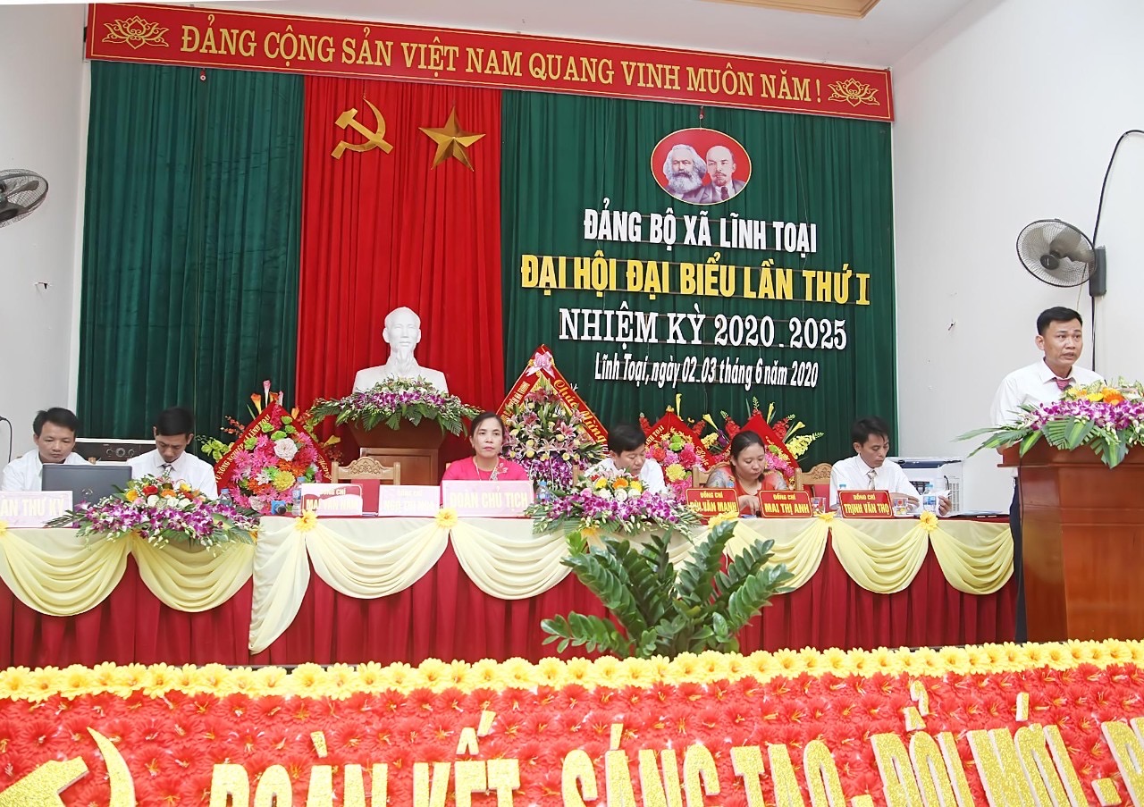 Thanh Hóa: Đại hội đại biểu Đảng bộ xã Lĩnh Toại thành công tốt đẹp