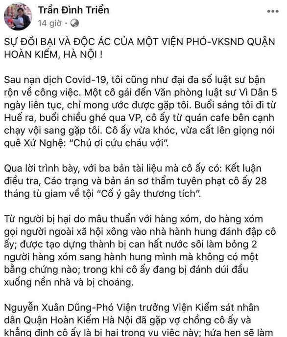 Hà Nội: Tạm đình chỉ Viện phó Viện KS bị tố “moi tiền”