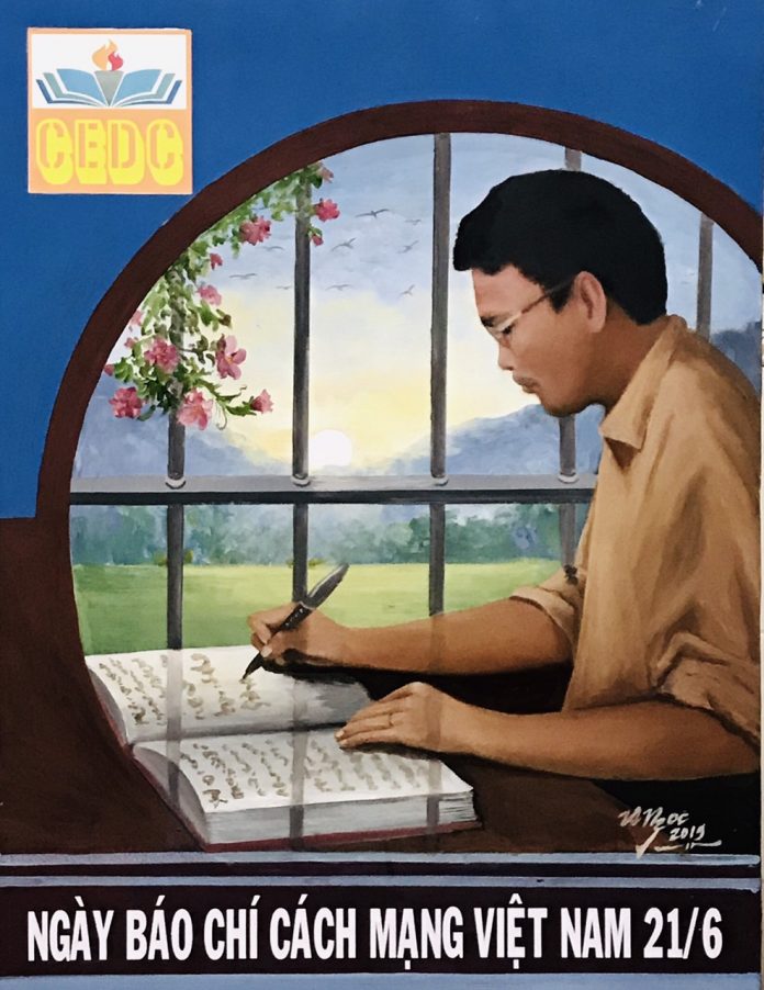 Một tháng viết bài kí tên người khác