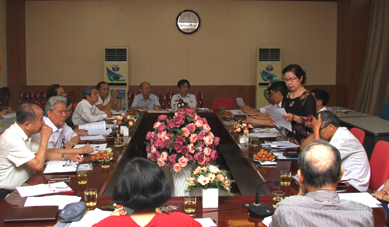 Đại biểu quận Cầu Giấy thảo luận