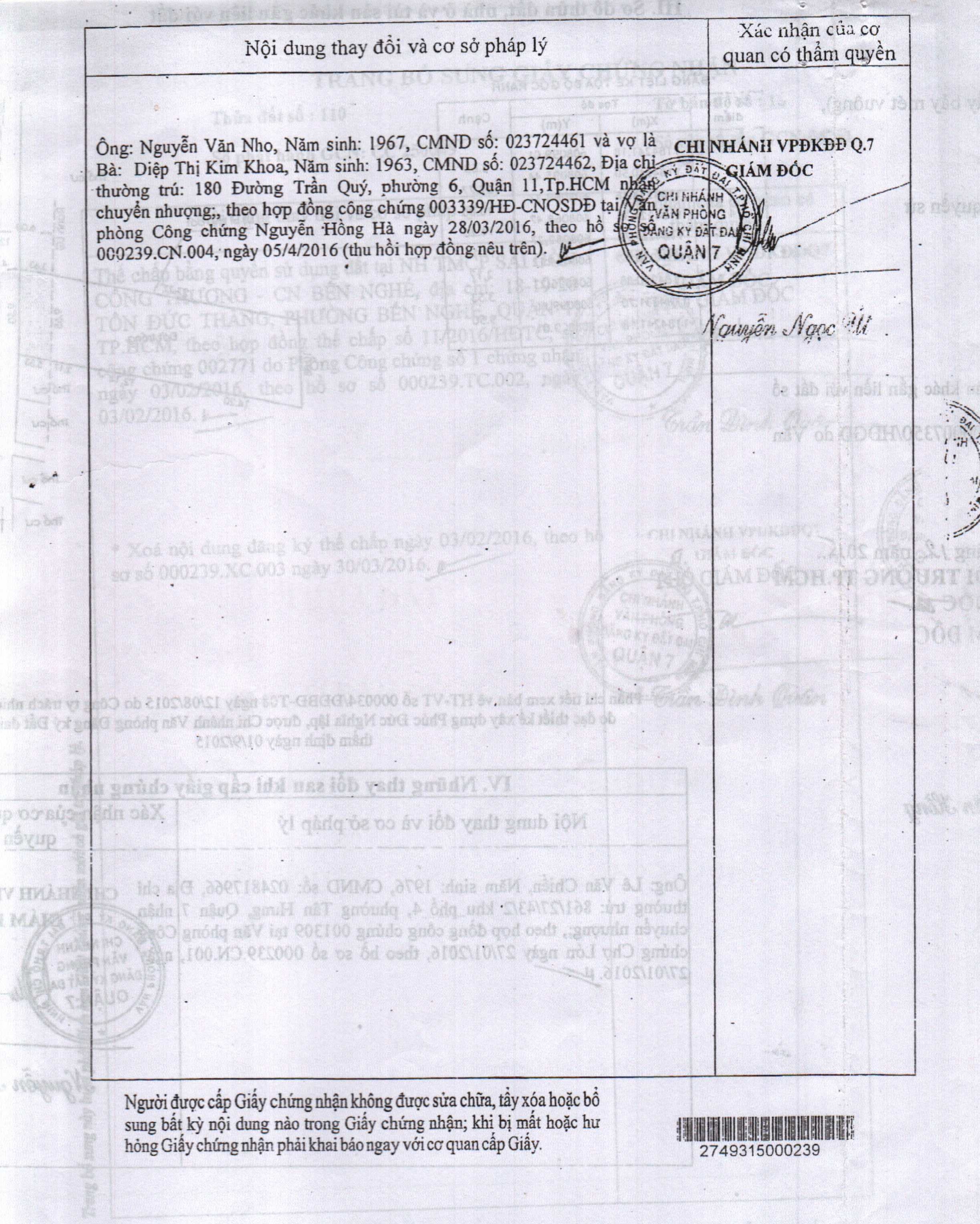 Cần bảo vệ hợp đồng chuyển nhượng quyền sử dụng đất ngay tình