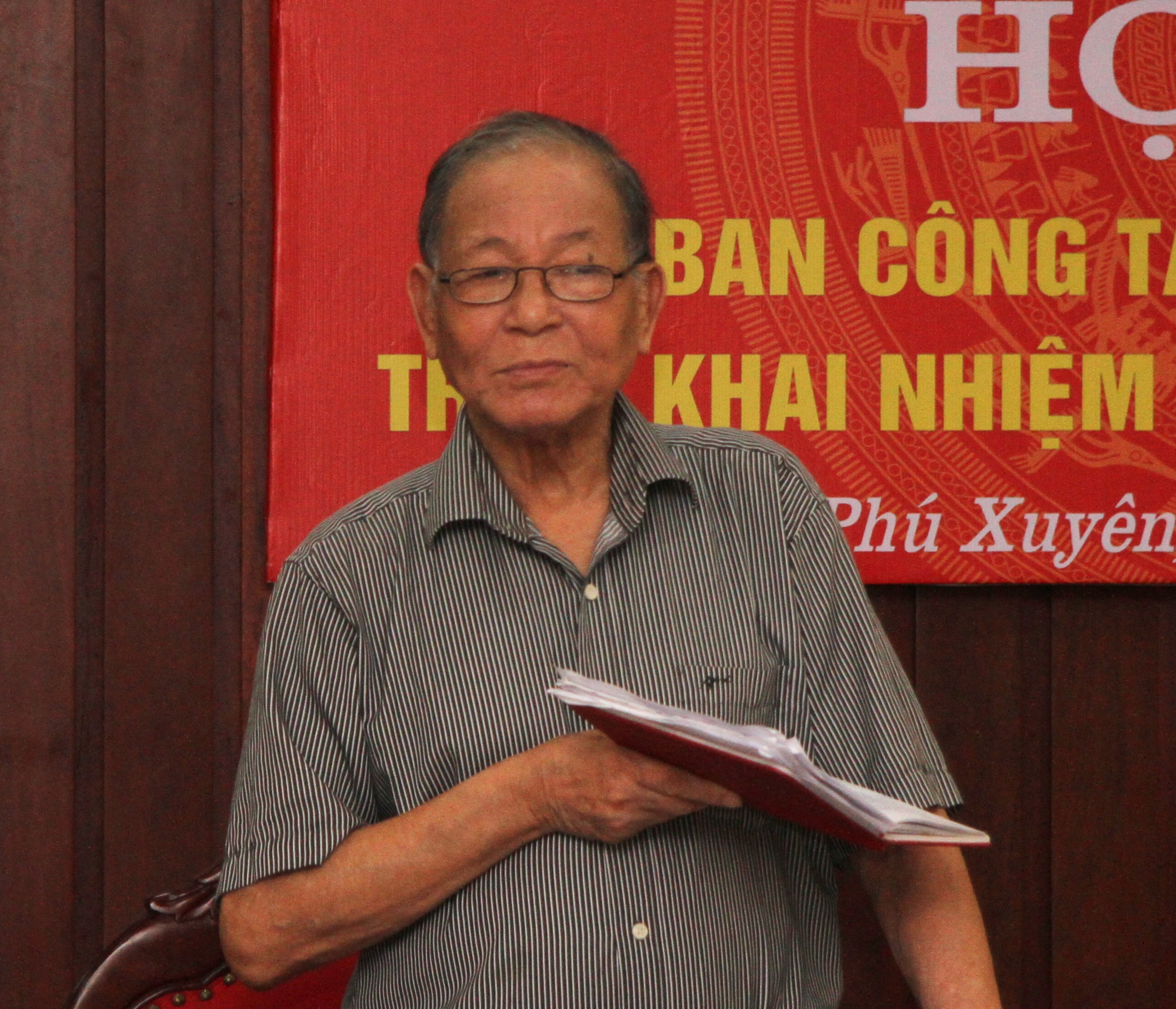 &Ocirc;ng Phạm Văn Ngọc ph&aacute;t biểu chỉ đạo