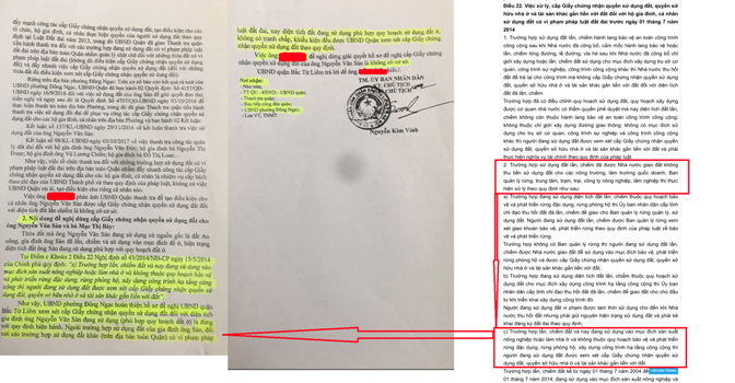 Nội dung văn bản 1418 v&agrave; Quy định tại Khoản 2 Điều 22 Nghị định 43 của Ch&iacute;nh phủ