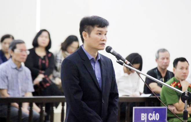 &Ocirc;ng Hải tại phi&ecirc;n t&ograve;a ph&uacute;c thẩm ng&agrave;y 10/5/2019