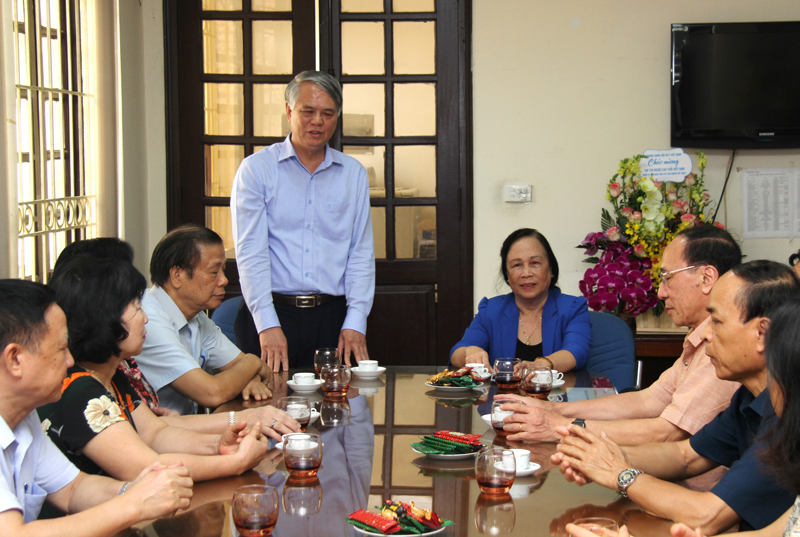 Tổng Bi&ecirc;n tập L&ecirc; Quang ph&aacute;t biểu