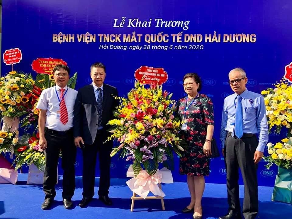 Khai trương Bệnh viện TNCK Mắt Quốc tế DND Hải Dương: Cơ hội cho người dân tiếp cận công nghệ điều trị hiện đại, chất lượng cao