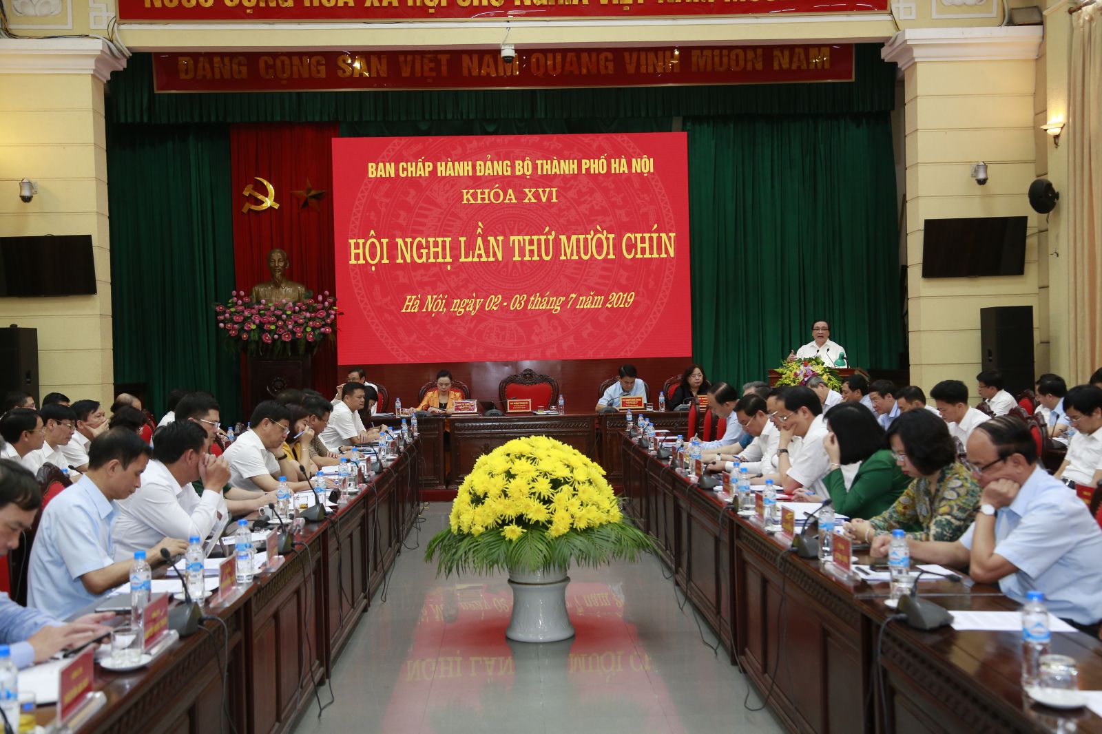 Quang cảnh Hội nghị ng&agrave;y 3/7. (Ảnh:TH)