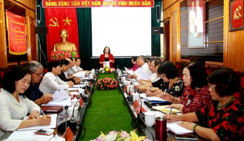 Hội nghị lần thứ 9  Ban Thường vụ TW Hội NCT Việt Nam khóa V: Tiếp tục khẳng định vị thế, vai trò của tổ chức Hội và NCT