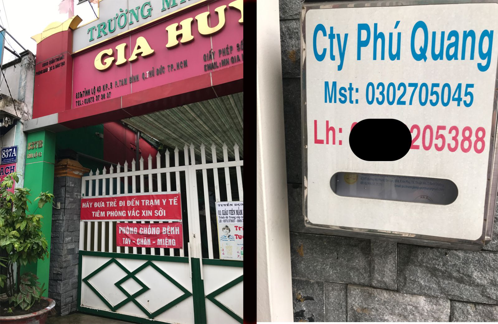 2.Hộp thư ghi t&ecirc;n C&ocirc;ng ty Ph&uacute; Quang v&agrave; số điện thoại li&ecirc;n hệ nhưng khi gọi lại th&igrave; được x&aacute;c nhận kh&ocirc;ng phải số của c&ocirc;ng ty