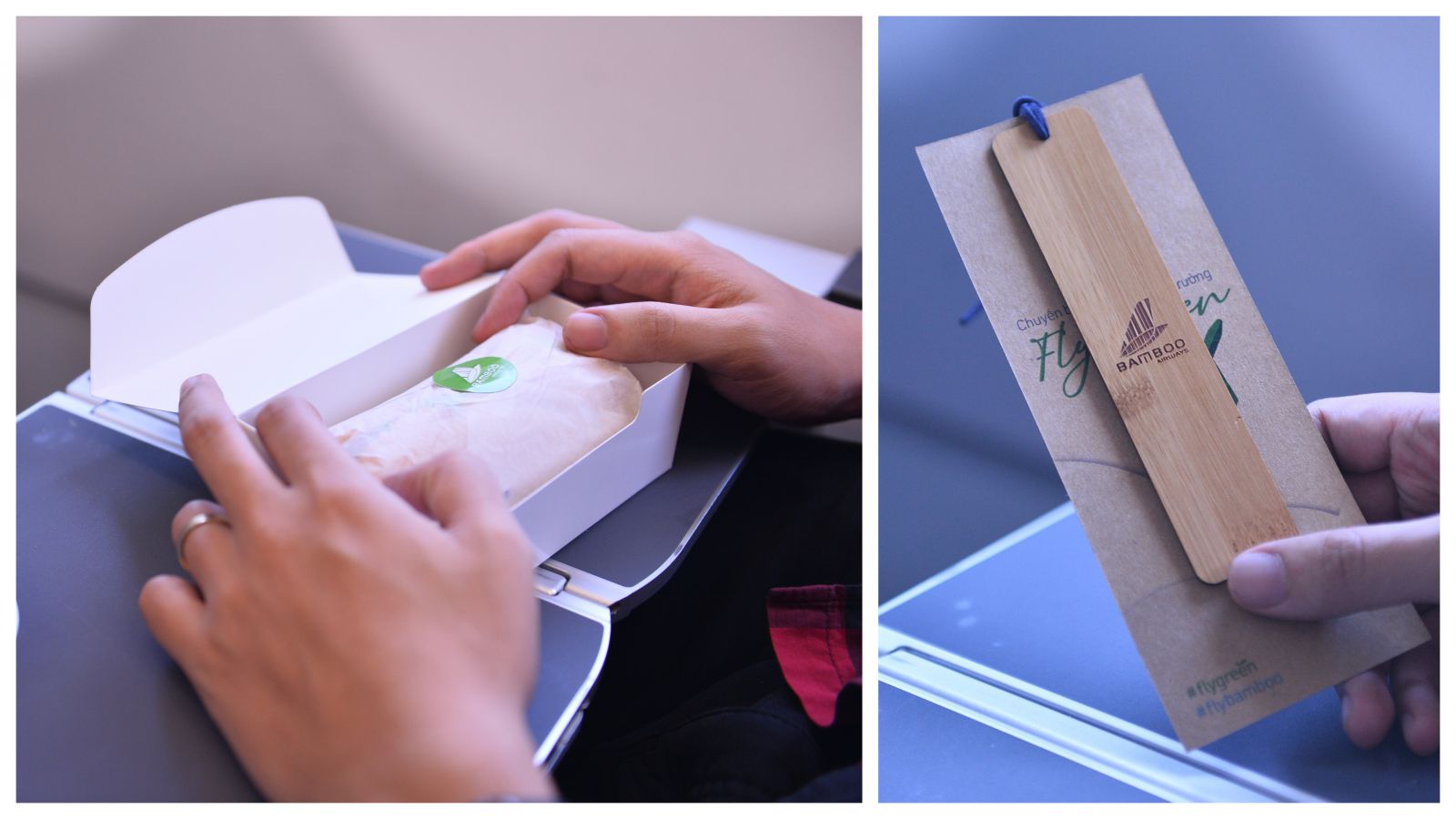 Chuyến bay Xanh &ndash; Fly Green thứ 2 của H&atilde;ng hạn chế sử dụng đồ nhựa d&ugrave;ng một lần