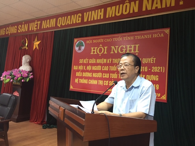 Ph&oacute; chủ tịch Đ&agrave;m Hữu Đắc ph&aacute;t biểu chỉ đạo tại hội nghị