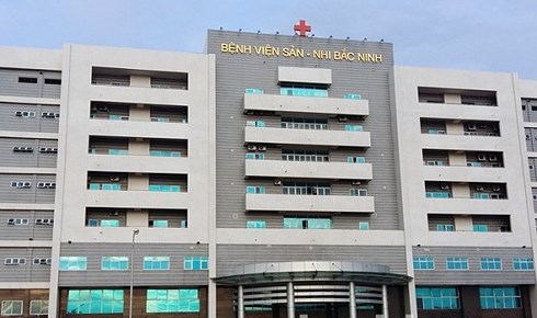 Bệnh viện Sản nhi Bắc Ninh nơi xảy ra vụ việc.